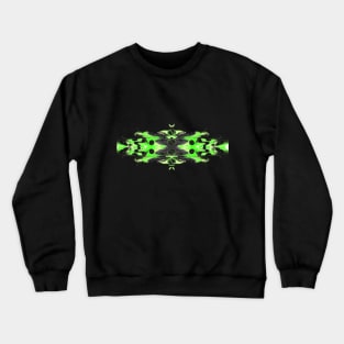 Carl Clarx Design - Green Spacer Crewneck Sweatshirt